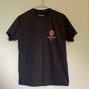 Empyre black graphic t shirt
